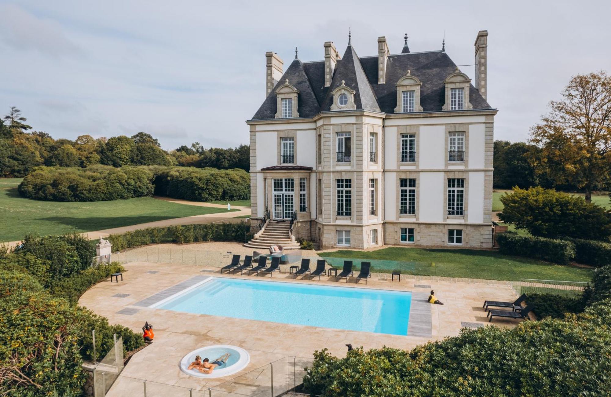 Les Garennes - Hotel Spa Benodet Bagian luar foto